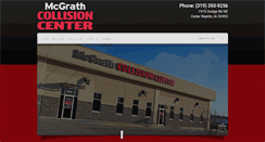 Desktop Screenshot of mcgrathcollision.com