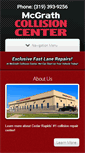 Mobile Screenshot of mcgrathcollision.com